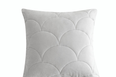 Декоративная наволочка Трегарон серебро